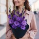 Букет 5 фиолетовых гладиолусов