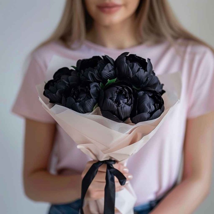 9 черных пионов 9 черных пионов